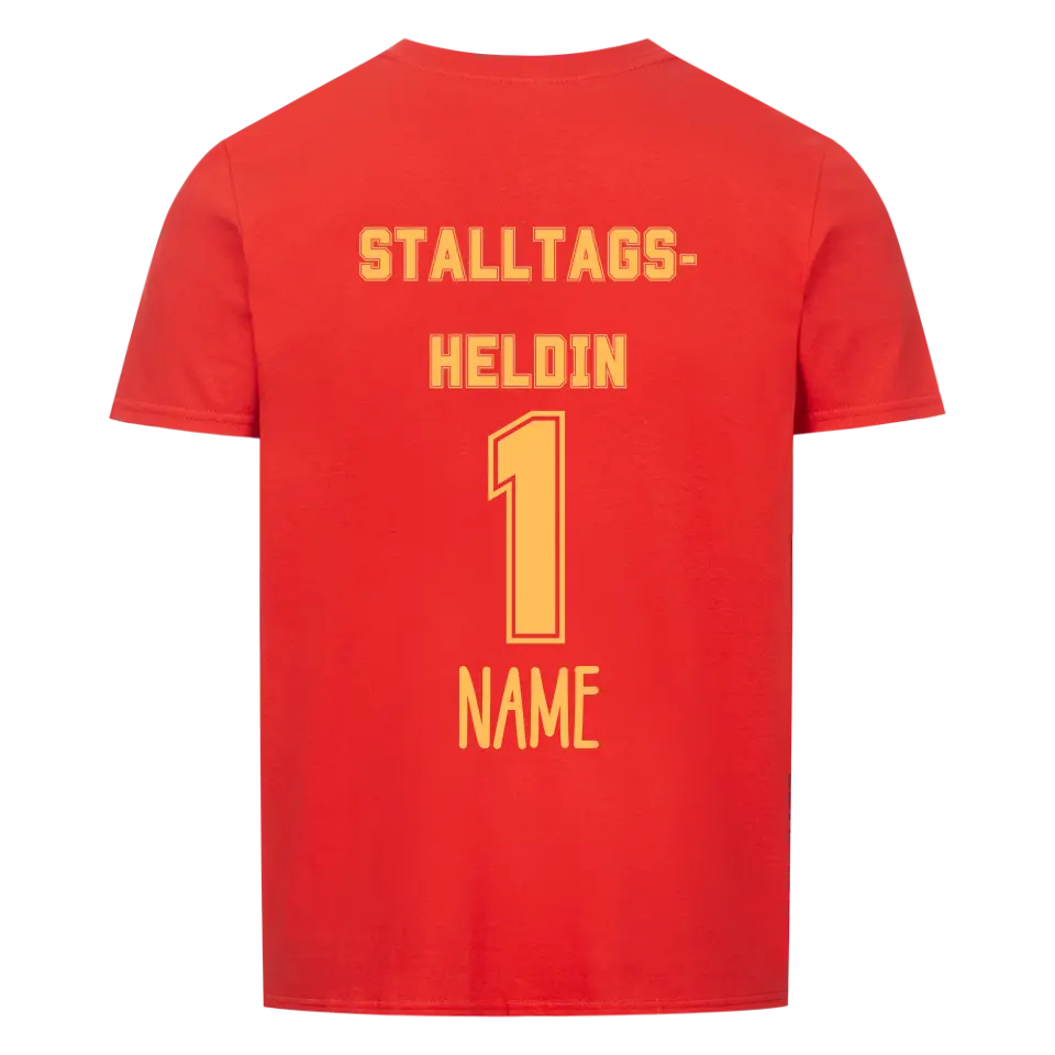 Stalltagsheldin T-Shirt Unisex personalisierbar