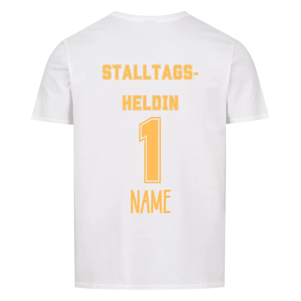 Stalltagsheldin T-Shirt Unisex personalisierbar